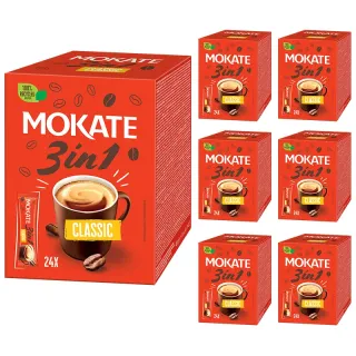 Mokate Classic 3-in-1 Wholesale Pack: 24 boxes of 6