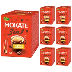 Mokate Classic 3-in-1 Wholesale Pack: 24 boxes of 6
