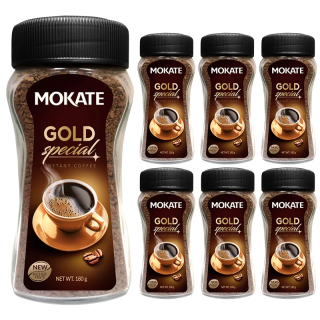 KAWA MOKATE GOLD SPECIAL 180G – Zestaw 6 sztuk