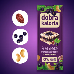 (dk) Baton z nerkowców a`la ciasto porzeczkowe 35g (20)