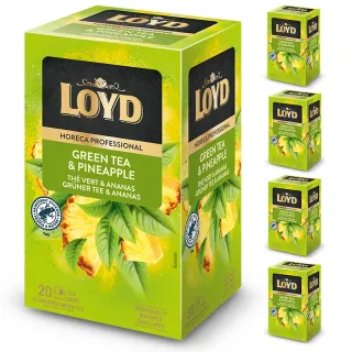 Zestaw Hurtowy Horeca Pinneaple 4 sztuki Ananas Zielona Herbata