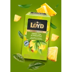 Herbata HORECA Loyd Green Tea & Pineapple 20 torebek