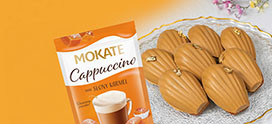 Magdalenki z Mokate Cappuccino